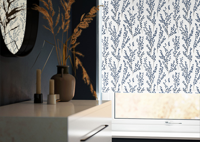Willow Field, Blue - Twist&Fit Roller Blind - Image 5